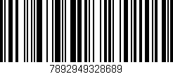 Código de barras (EAN, GTIN, SKU, ISBN): '7892949328689'