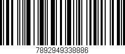 Código de barras (EAN, GTIN, SKU, ISBN): '7892949338886'