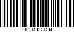 Código de barras (EAN, GTIN, SKU, ISBN): '7892949343484'