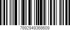 Código de barras (EAN, GTIN, SKU, ISBN): '7892949368609'