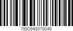 Código de barras (EAN, GTIN, SKU, ISBN): '7892949370046'
