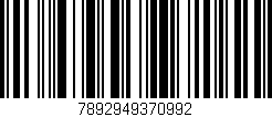 Código de barras (EAN, GTIN, SKU, ISBN): '7892949370992'