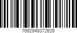 Código de barras (EAN, GTIN, SKU, ISBN): '7892949372828'