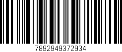 Código de barras (EAN, GTIN, SKU, ISBN): '7892949372934'
