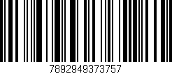 Código de barras (EAN, GTIN, SKU, ISBN): '7892949373757'