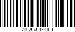 Código de barras (EAN, GTIN, SKU, ISBN): '7892949373900'