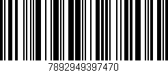 Código de barras (EAN, GTIN, SKU, ISBN): '7892949397470'