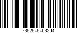 Código de barras (EAN, GTIN, SKU, ISBN): '7892949406394'