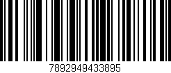 Código de barras (EAN, GTIN, SKU, ISBN): '7892949433895'