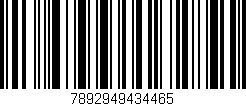 Código de barras (EAN, GTIN, SKU, ISBN): '7892949434465'