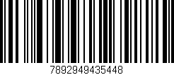 Código de barras (EAN, GTIN, SKU, ISBN): '7892949435448'