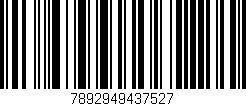 Código de barras (EAN, GTIN, SKU, ISBN): '7892949437527'