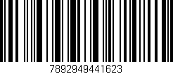 Código de barras (EAN, GTIN, SKU, ISBN): '7892949441623'
