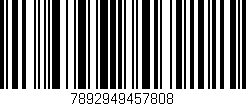 Código de barras (EAN, GTIN, SKU, ISBN): '7892949457808'