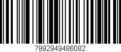 Código de barras (EAN, GTIN, SKU, ISBN): '7892949486082'