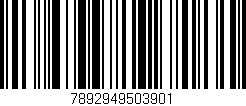 Código de barras (EAN, GTIN, SKU, ISBN): '7892949503901'