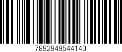 Código de barras (EAN, GTIN, SKU, ISBN): '7892949544140'