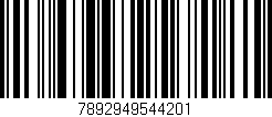 Código de barras (EAN, GTIN, SKU, ISBN): '7892949544201'