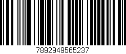 Código de barras (EAN, GTIN, SKU, ISBN): '7892949565237'