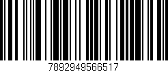 Código de barras (EAN, GTIN, SKU, ISBN): '7892949566517'