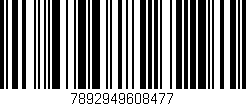 Código de barras (EAN, GTIN, SKU, ISBN): '7892949608477'
