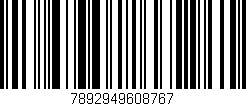 Código de barras (EAN, GTIN, SKU, ISBN): '7892949608767'
