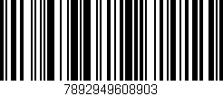 Código de barras (EAN, GTIN, SKU, ISBN): '7892949608903'