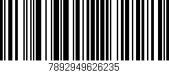 Código de barras (EAN, GTIN, SKU, ISBN): '7892949626235'
