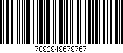 Código de barras (EAN, GTIN, SKU, ISBN): '7892949679767'