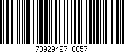 Código de barras (EAN, GTIN, SKU, ISBN): '7892949710057'