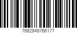 Código de barras (EAN, GTIN, SKU, ISBN): '7892949766177'