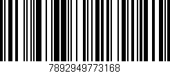 Código de barras (EAN, GTIN, SKU, ISBN): '7892949773168'