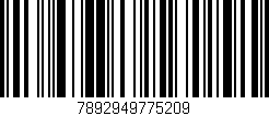 Código de barras (EAN, GTIN, SKU, ISBN): '7892949775209'