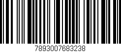 Código de barras (EAN, GTIN, SKU, ISBN): '7893007683238'