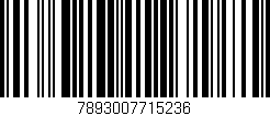 Código de barras (EAN, GTIN, SKU, ISBN): '7893007715236'