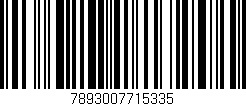 Código de barras (EAN, GTIN, SKU, ISBN): '7893007715335'