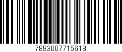 Código de barras (EAN, GTIN, SKU, ISBN): '7893007715618'