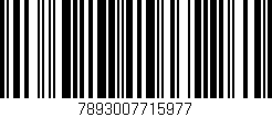 Código de barras (EAN, GTIN, SKU, ISBN): '7893007715977'