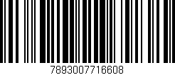 Código de barras (EAN, GTIN, SKU, ISBN): '7893007716608'