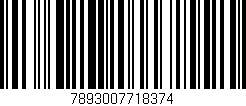 Código de barras (EAN, GTIN, SKU, ISBN): '7893007718374'