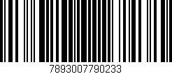 Código de barras (EAN, GTIN, SKU, ISBN): '7893007790233'