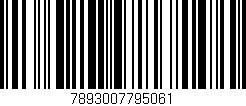 Código de barras (EAN, GTIN, SKU, ISBN): '7893007795061'