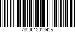 Código de barras (EAN, GTIN, SKU, ISBN): '7893013013425'