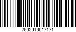 Código de barras (EAN, GTIN, SKU, ISBN): '7893013017171'