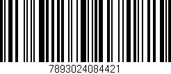 Código de barras (EAN, GTIN, SKU, ISBN): '7893024084421'