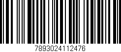 Código de barras (EAN, GTIN, SKU, ISBN): '7893024112476'
