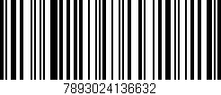 Código de barras (EAN, GTIN, SKU, ISBN): '7893024136632'
