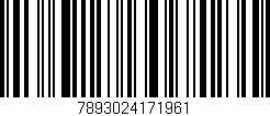 Código de barras (EAN, GTIN, SKU, ISBN): '7893024171961'