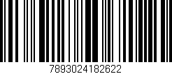 Código de barras (EAN, GTIN, SKU, ISBN): '7893024182622'