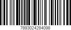 Código de barras (EAN, GTIN, SKU, ISBN): '7893024284098'